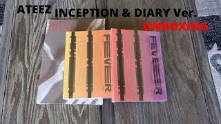 Unboxing ATEEZ & WEKI MEKI Albums ( Inception & Diary Ver. / Hide & Seek)