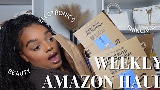 MINI AMAZON HAUL | Tech, Beauty, Skincare Tools | AMAZON MUST HAVES!