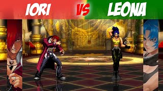 Mugen KOF 2022 Iori vs Leona