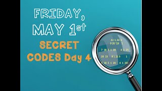 Friday, May 1st!