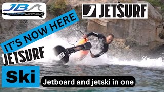 Jetsurf Ski Its a Game Changer jetboard and Jetski In one so Very Very Cool