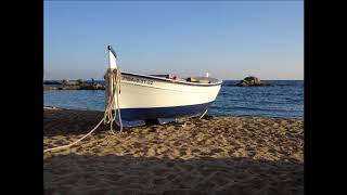 Palafrugell la belle côte à Calella de Palafrugell Catalogne Espagne en décembre