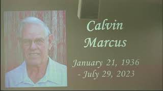 Service for Calvin Marcus