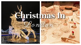 CHRISTMAS IN LONDON | Zara Home 2021 Collection SHOP WITH ME, and MAYFAIR RESTAURANT