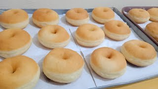 RESEP DONAT TEPUNG PROTEIN SEDANG, PADAT DAN KOKOH