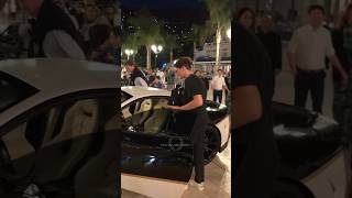 Billionaire boy tips & leaves Casino in his exclusive Ferrari #billionaire #monaco #luxury#lifestyle