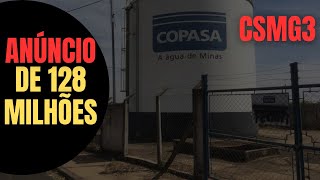 CSMG3 | HOJE É A DATA DE CORTE PARA O JCP | 128 MILHÕES EM PROVENTOS