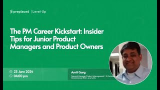 The PM Career Kickstart: Insider Tips for Junior Product Managers and Product Owners