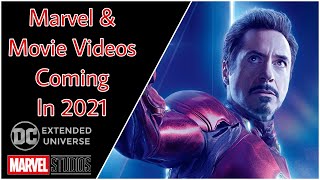 What Marvel, D.C. & Movie Content Coming in 2021