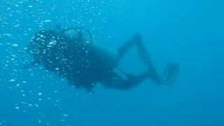 Sameer scuba diving in Key West