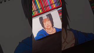 Drawing🔥Itachi🔥from👿 Naruto! #shorts #naruto #art #anime #global