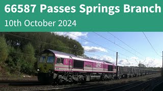 66587 Passes Springs Branch - 10th October 2024