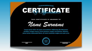 Create Professional Certificates Like a PRO in 2024