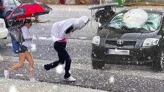 Now Germany is bruised by violent storms. The hail sows the apocalypse in  Baden-Württemberg region