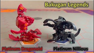 Bakugan Legends Pyrus Neo Dragonoid and Darkus Neo Nillious!