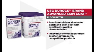 USG Durock™ Advanced Skim Coat™