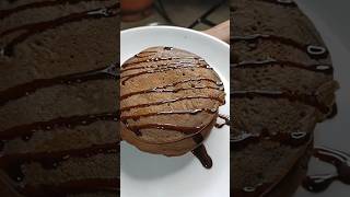 Chocolaty pancakes recipe #pancake #shortvideo #food #ytshorts #shorts