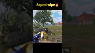 Best ever squad wipe in bgmi🔥 #pubg #bgmi #trending #shorts