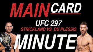 Best UFC 297 Bets | 60 Sec Full Card Breakdown | Strickland vs. Du Plessis | Main Card Minute