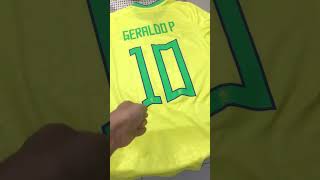 Camisa Garra Seleção Brasileira 2022 Com Defeito De Fabricação ( PADRÃO NIKE💩)