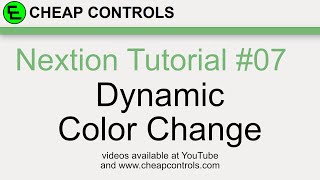 #72 Nextion Display changing items dynamically NO Nextion Library Nextion tutorial