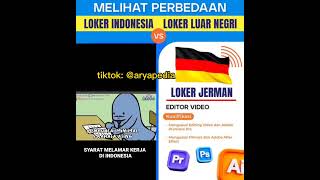 Perbedaan Loker Indonesia vs Luar negri