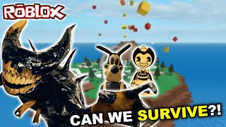 CAN BENDY AND BORIS SURVIVE NATURAL DISASTERS?! [BATIM Roblox]