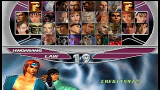 Tekken Tag Tournament Law & Hwoarang Vs Heihachi & Kuma