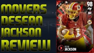 98 Overall Movers Desean Jackson Player Review | Madden 17 Ultimate Team