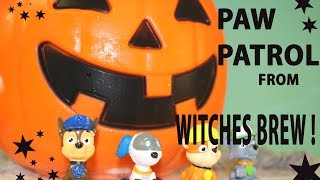 GIANT PUMPKIN SURPRISE Witches Brew - Magical Surprise Paw Patrol Toys - Kids Scared Prank