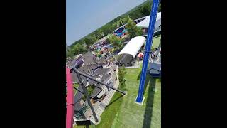 🌤️⚡️Six Flags Great America SKY STRIKER POV FULL RIDE