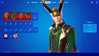 LOKI SKIN SHOWCASE - JULY FORTNITE CREW