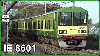 Irish Rail 8500/8510 Class Dart Train - Seapoint Station, Dublin