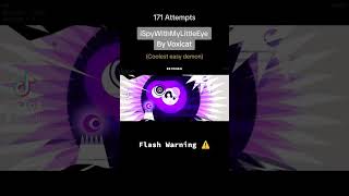 iSpyWithMyLittleEye 100% #feltra #fyp #skill #gaming #gd #geometrydash #demon #easy #viral