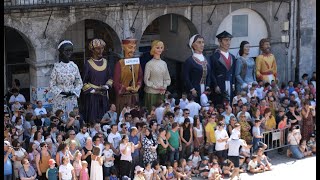 Gigantes en Azpeitia. Erraldoiak Azpeitin. Time Lapse.