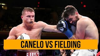 Canelo Alvarez vs Rocky Fielding - Luta de Boxe em HD - Nocaute