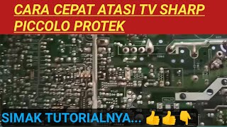 CARA CEPAT ATASI TV SHARP PICCOLO PROTEK