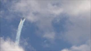 (Full HD)Belgian Air Force F-16 Solo Display team at LGTT during Athens Flying Week 2014