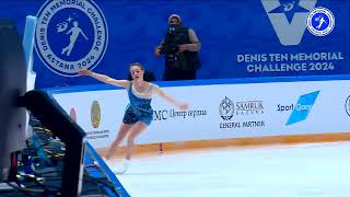 Anastasiia GUBANOVA FP 04.10.2024 Denis Ten Memorial @ Анастасия Губанова