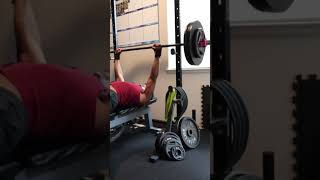 1 month bench press progress (275LB - 315LB) #benchpress #powerlifting #315