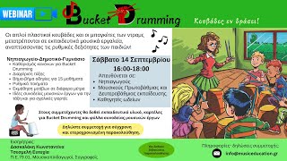 Bucket Drumming Webinar