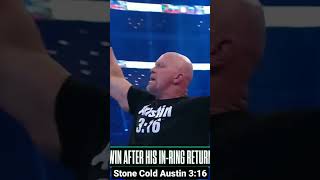 stone cold austin 3:16 WrestleMania #wwe #shorts