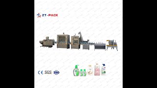 500ml -5000ml Dettol cleaner liquid soap dishwasher detergent chemical filling packing line