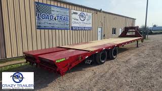 102X32 Low Pro Load Trail Gooseneck Trailer