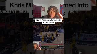 Kris Middleton turned into prime Kobe #nba#basketball#shorts