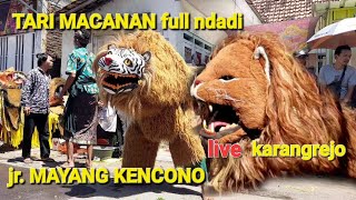 Tarian MACAN - MACANAN. MAYANG KENCONO. live karangrejo