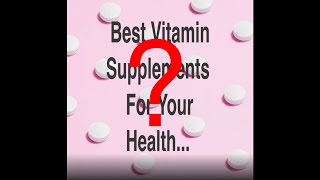 Best Vitamin Supplements for Your Health #shorts