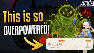 16.6B Damage!!! Plague Creeper gets destroyed by Cassadee! - AFK Journey