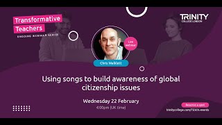 TTW: Using songs to build awareness of global citizenship issues