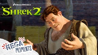 Shrek Becomes Human! 😱 | Shrek 2 | Extended Preview | Movie Moments | Mega Moments